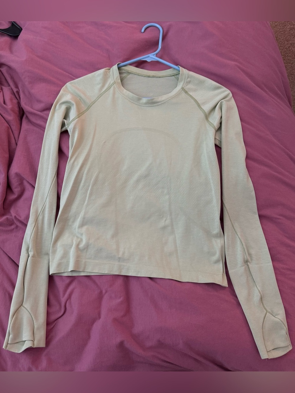lululemon athletica Pale Sage Long-Sleeve Crew Top